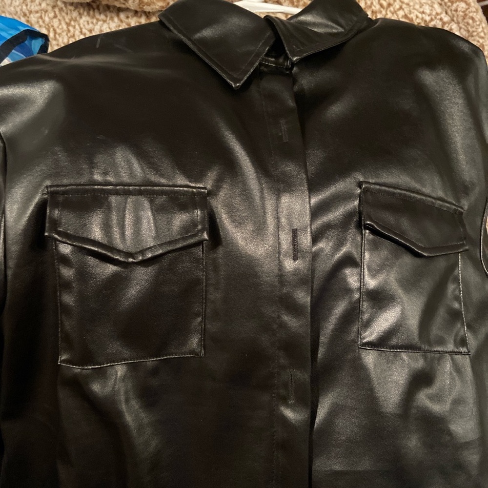 Pleather jacket - Picture 2 of 2